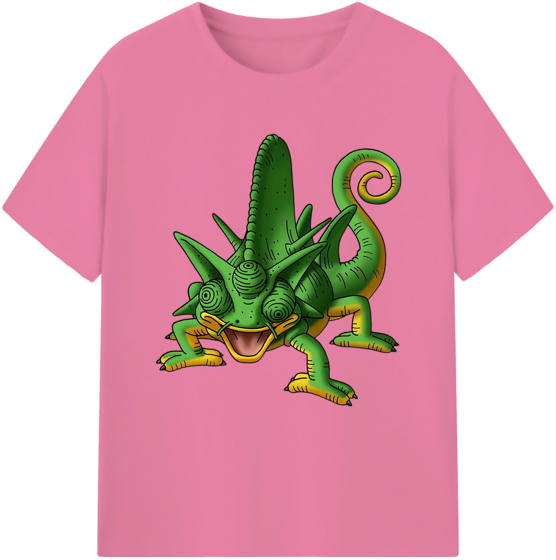 （画像用） ドラゴンクエスト Doragon Kuesuto Dragon Quest 綿100％半袖Tシャツ（フロントプリント）
